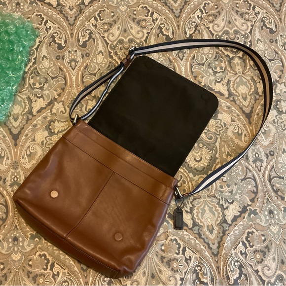 Mint Coach Charles F28575 Messenger Bag - Picture 10 of 14